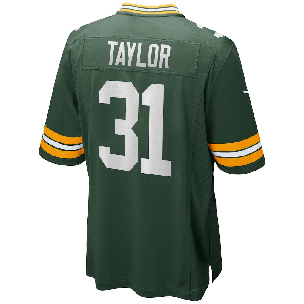 Davalo GB.Packers #31 Jim Taylor Green Game Jersey