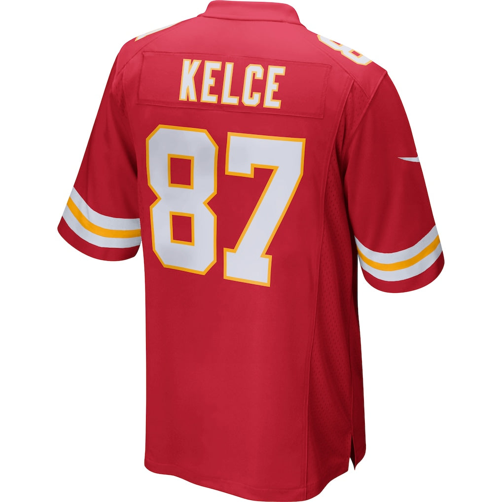 Davalo KC.Chiefs #87 Travis Kelce Red Game Jersey