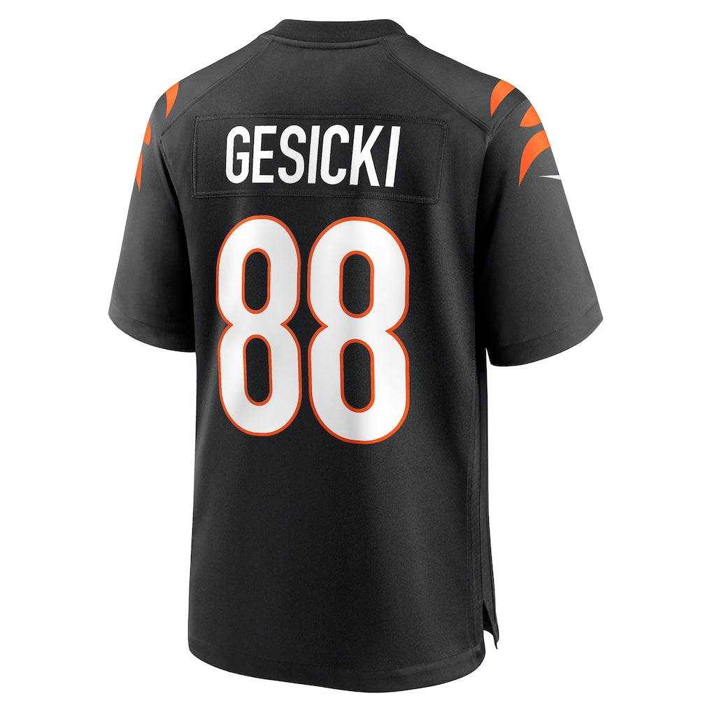 Davalo C.Bengals #88 Mike Gesicki Black Game Jersey