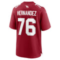 Davalo A.Cardinals #76 Will Hernandez Cardinal Team Game Jersey