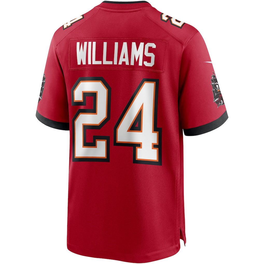 Davalo TB.Buccaneers #24 Cadillac Williams Red Game Retired Player Jersey