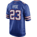 Davalo B.Bills #23 Micah Hyde Royal Game Player Jersey