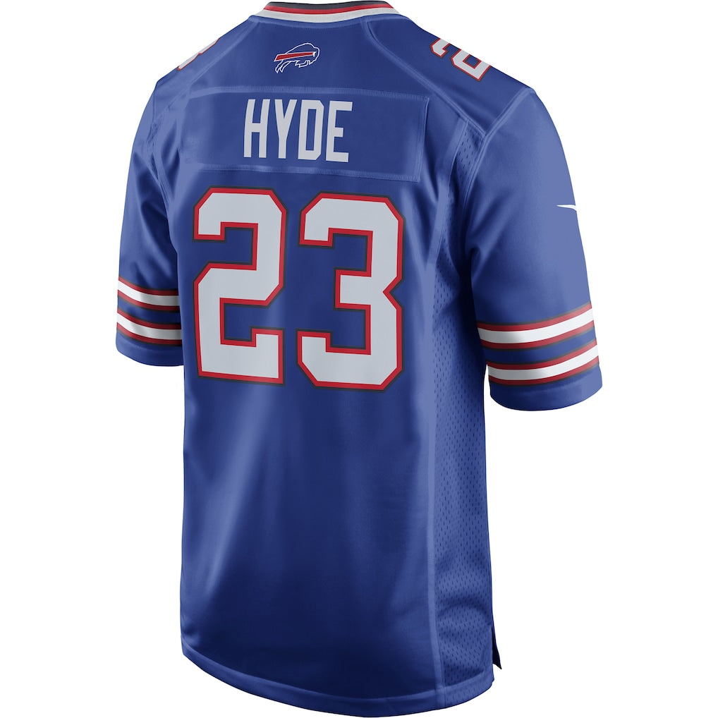 Davalo B.Bills #23 Micah Hyde Royal Game Player Jersey