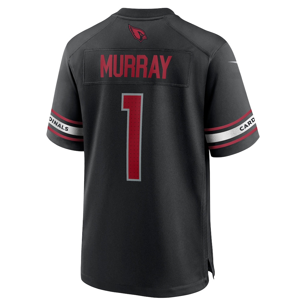 Davalo A.Cardinals #1 Kyler Murray Black Team Game Jersey