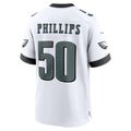 Davalo P.Eagles #50 Jaelan Phillips White Game Jersey