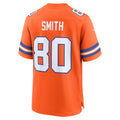 Davalo D.Broncos #80 Rod Smith Orange Retired Player Alternate Game Jersey