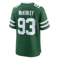 Davalo NY.Jets #93 Takk McKinley Legacy Green Team Game Jersey