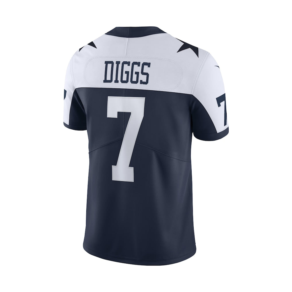 Davalo D.Cowboys #7 Trevon Diggs Navy Alternate Vapor Limited Jersey