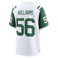 Davalo NY.Jets #56 Quincy Williams White Alternate Game Jersey