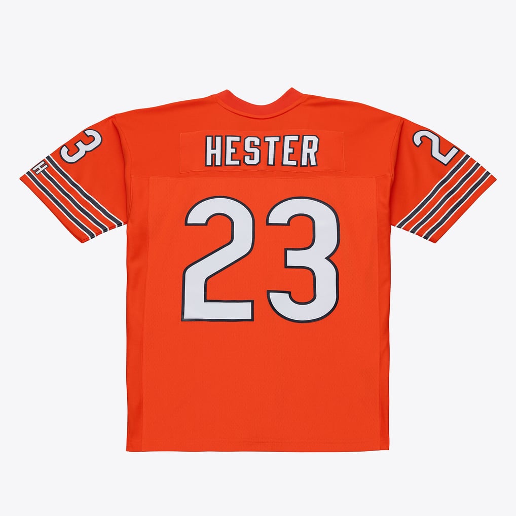 Davalo C.Bears #23 Devin Hester Mitchell & Ness Dark Orange 2006 Legacy Replica Player Jersey