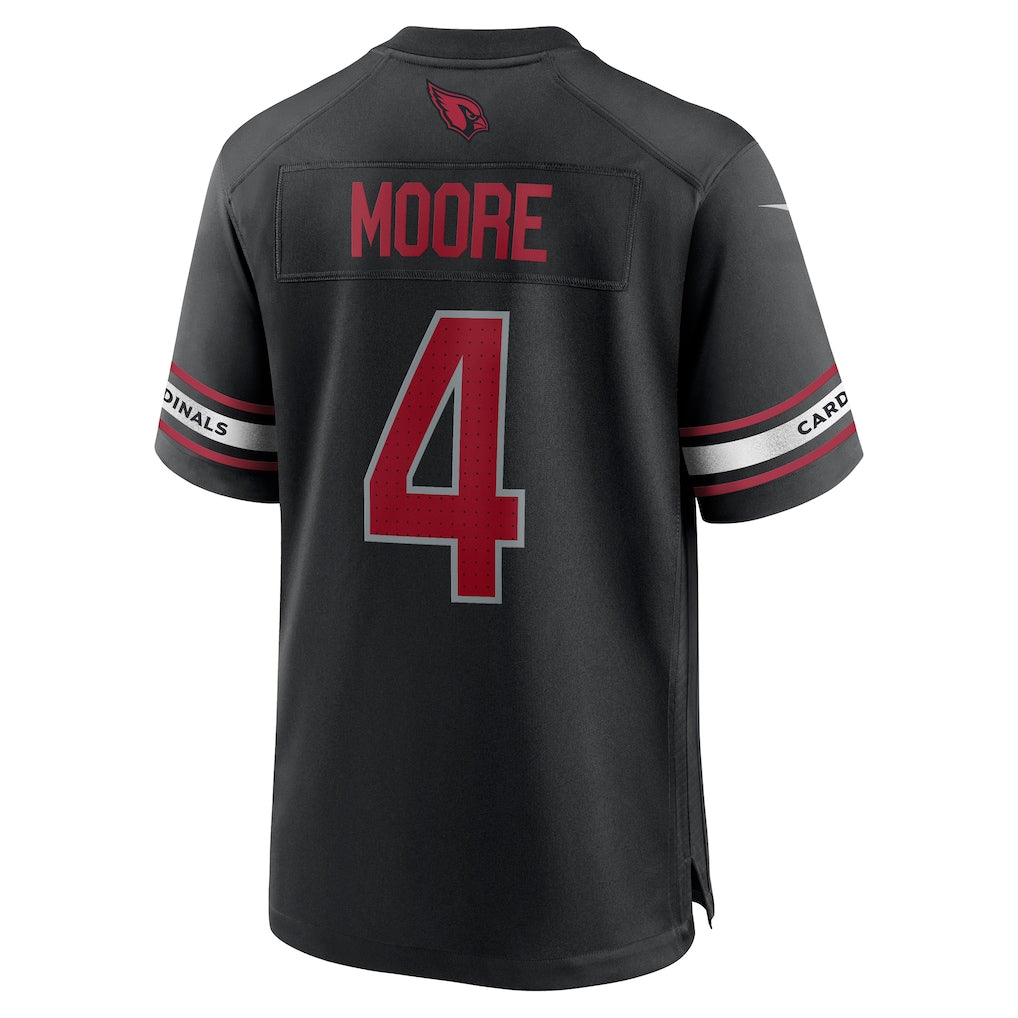 Davalo A.Cardinals #4 Rondale Moore Black Game Jersey