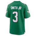 Davalo P.Eagles #3 Nolan Smith Kelly Green Alternate Game Jersey