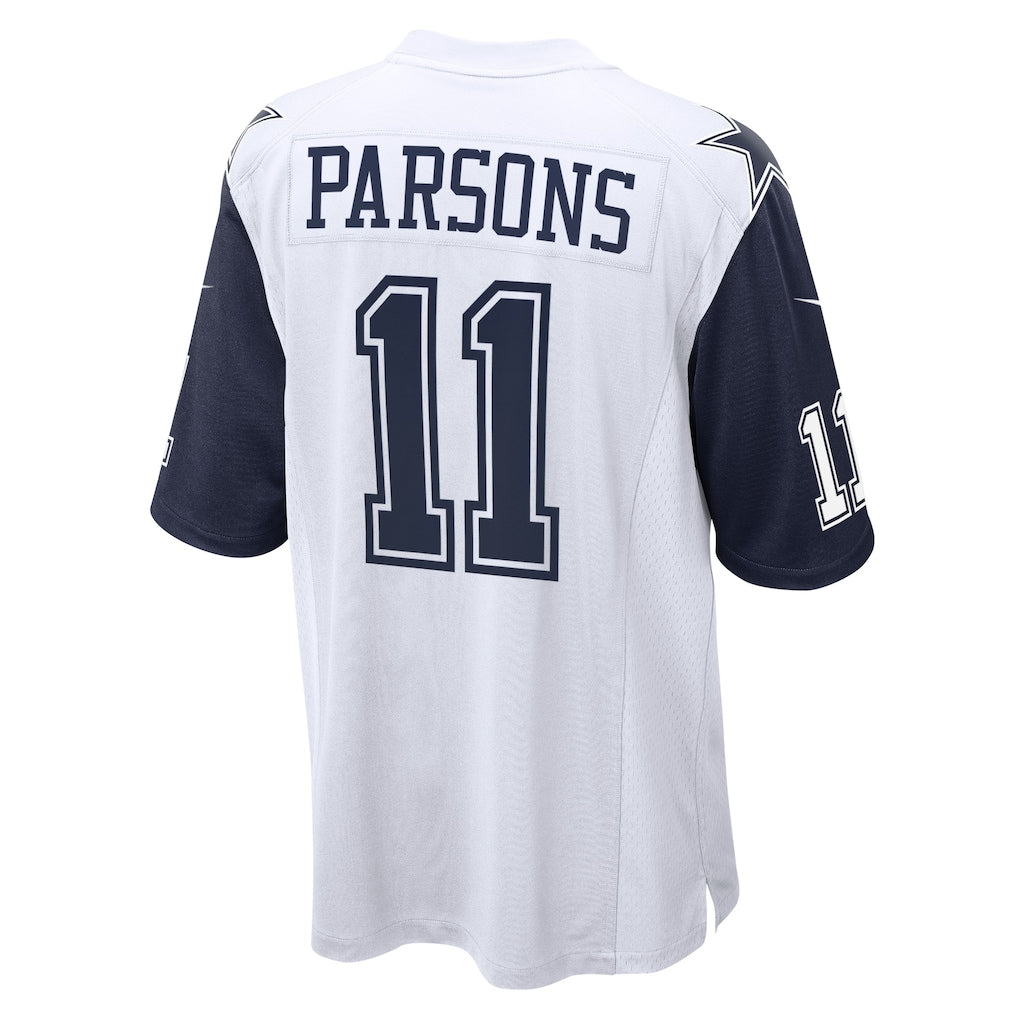 Davalo D.Cowboys #11 Micah Parsons White Alternate Game Team Jersey