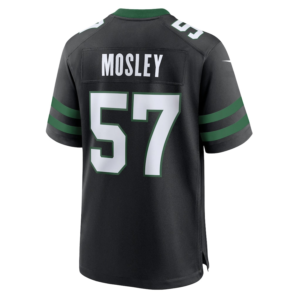 Davalo NY.Jets #57 C.J. Mosley Legacy Black Alternate Game Jersey