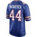 Davalo B.Bills #44 Tyler Matakevich Royal Team Game Jersey