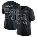Davalo SF.49ers #54 Fred Warner Player Black Limited 2026 Salute to Service Home Game Stitched Jerseys