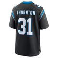 Davalo C.Panthers #31 Corey Thornton Black Team Game Jersey