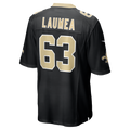 Davalo NO.Saints #63 Sataoa Laumea Black Team Game Jersey