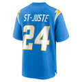 Davalo LA.Chargers #24 Benjamin St-Juste Powder Blue Team Game Jersey