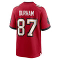 Davalo TB.Buccaneers #87 Payne Durham Red Game Jersey