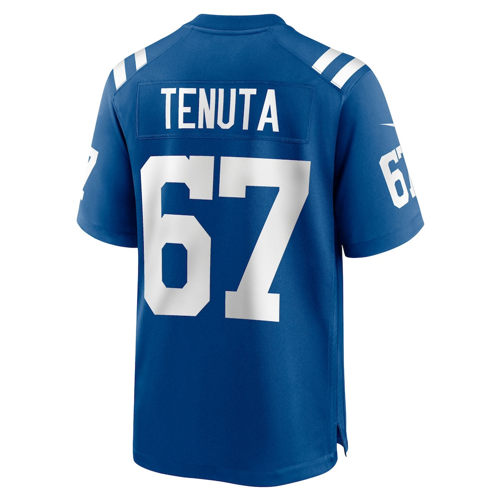 Davalo IN.Colts #67 Luke Tenuta Royal Team Game Jersey