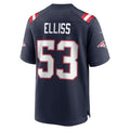 Davalo NE.Patriots #53 Christian Elliss Navy Game Retired Player Jersey