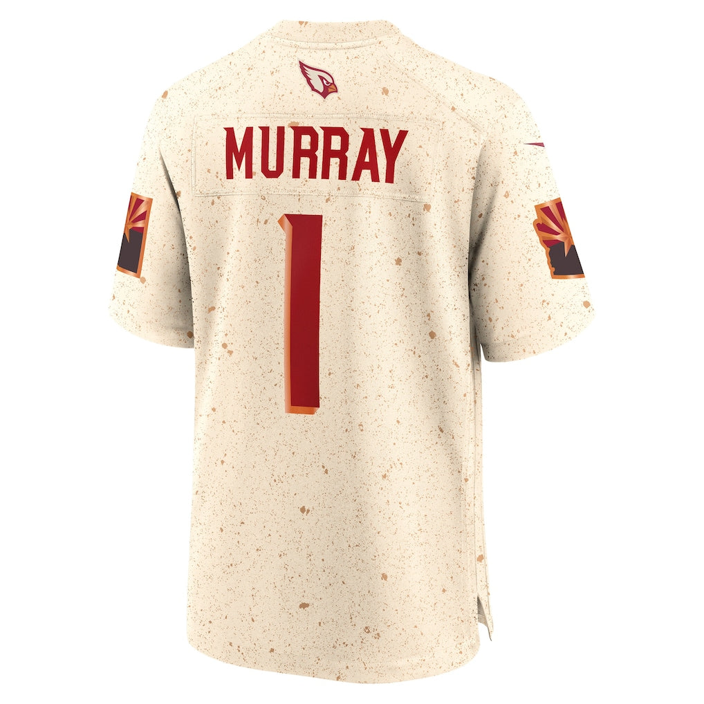 Davalo A.Cardinals #1 Kyler Murray Natural 2025 Rivalries Collection Game Jersey