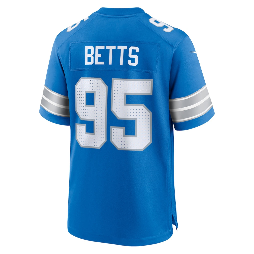 Davalo D.Lions #95 Mathieu Betts Blue Game Jersey