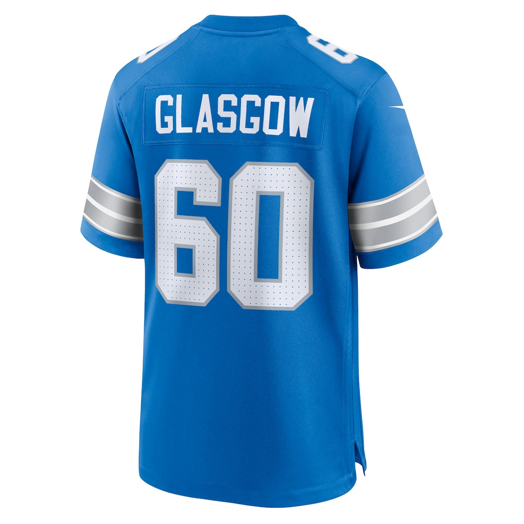 Davalo D.Lions #60 Graham Glasgow Blue Team Game Jersey