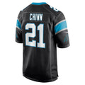 Davalo C.Panthers #21 Jeremy Chinn Black Game Jersey